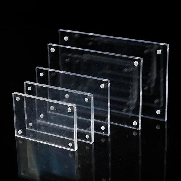 frames 1pc acrylic po frame dual-faced clear crystal poster table display price tag bedroom home decoration
frames 1pc acrylic po frame dual-faced clear crystal poster table display price tag bedroom home decoration