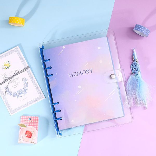 creative diy handbook souvenir book notebook and journals self-made po scheme growth record loose-leaf hand gifts notepads, Purple;pink
creative diy handbook souvenir book notebook and journals self-made po scheme growth record loose-leaf hand gifts notepads, Purple;pink