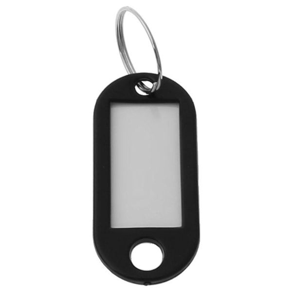 bag parts & accessories 50pcs key id tag baggage luggage name label card with split ring keyring, Black
bag parts & accessories 50pcs key id tag baggage luggage name label card with split ring keyring, Black