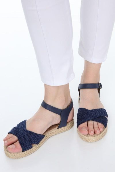 sandals women's navy blue mesh reinforcement orthopedic, Black
sandals women's navy blue mesh reinforcement orthopedic, Black