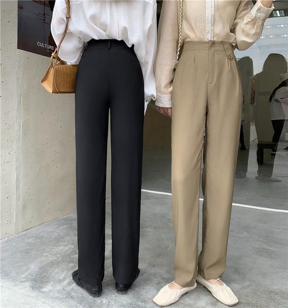 women's pants & capris elegant formal high waist harem straight women spring office lady solid fashion suit trousers female sylg, Black;white
women's pants & capris elegant formal high waist harem straight women spring office lady solid fashion suit trousers female sylg, Black;white