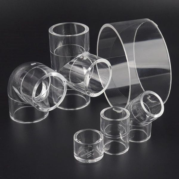 watering equipments 1pc hi-quality 20~32mm transparent pipe fittings aquarium fish tank plexiglass joint elbow tee clear acrylic connector
watering equipments 1pc hi-quality 20~32mm transparent pipe fittings aquarium fish tank plexiglass joint elbow tee clear acrylic connector