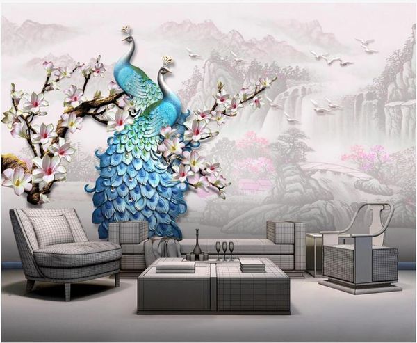wallpapers 3d wallpaper custom po mural chinese relief blue peacock magnolia flower background decor living room for walls 3 d
wallpapers 3d wallpaper custom po mural chinese relief blue peacock magnolia flower background decor living room for walls 3 d