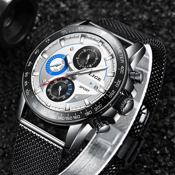 wristwatches 2021 lige casual sport watches mens waterproof clock men watch automatic date quartz relogio masculino, Slivery;brown
wristwatches 2021 lige casual sport watches mens waterproof clock men watch automatic date quartz relogio masculino, Slivery;brown