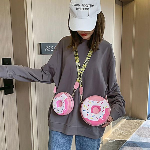 evening bags 2021 funny fashion three-dimensional donuts style messenger bag for girls chain soft small harajuku handbag cute cartoon
evening bags 2021 funny fashion three-dimensional donuts style messenger bag for girls chain soft small harajuku handbag cute cartoon