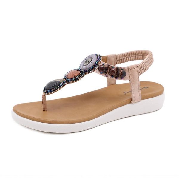 sandals women shoes 2022 fashion elastic t-strap bohemia beaded slipper flat summer flip flop, Black
sandals women shoes 2022 fashion elastic t-strap bohemia beaded slipper flat summer flip flop, Black