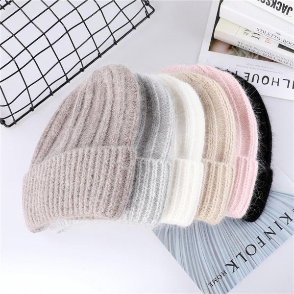 beanie/skull caps 2021 winter hat for women cashmere knitted beanies thick warm ladies wool angora female beanie hats, Blue;gray
beanie/skull caps 2021 winter hat for women cashmere knitted beanies thick warm ladies wool angora female beanie hats, Blue;gray