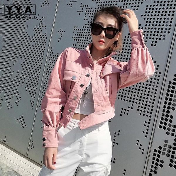 women's jackets spring 2022 autumn vintage solid pockets womens jacket fashion streetwear short turn-down-collar loose outerwear high s, Black;brown
women's jackets spring 2022 autumn vintage solid pockets womens jacket fashion streetwear short turn-down-collar loose outerwear high s, Black;brown