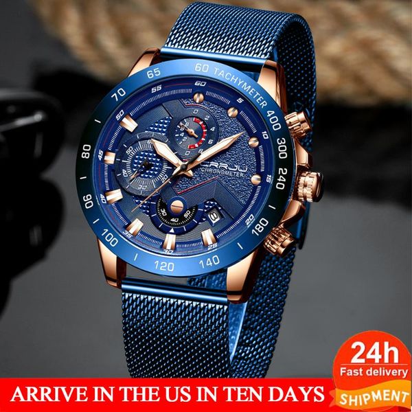 wristwatches crrju fashion mens watches luxury wristwatch quartz clock blue watch men waterproof sport chronograph relogio masculino, Slivery;brown
wristwatches crrju fashion mens watches luxury wristwatch quartz clock blue watch men waterproof sport chronograph relogio masculino, Slivery;brown