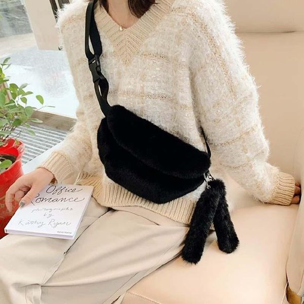waist bags plush women's bag tassel belt solid color fanny pack female shoulder crossbody chest fashion banana hip purse
waist bags plush women's bag tassel belt solid color fanny pack female shoulder crossbody chest fashion banana hip purse
