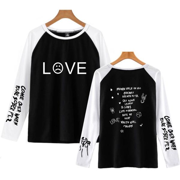 lil peep t shirt harajuku rapper hip hop shirts men cry baby ullzang fashion t-shirt hell boy printing streetwear men's t-shirts, White;black
lil peep t shirt harajuku rapper hip hop shirts men cry baby ullzang fashion t-shirt hell boy printing streetwear men's t-shirts, White;black