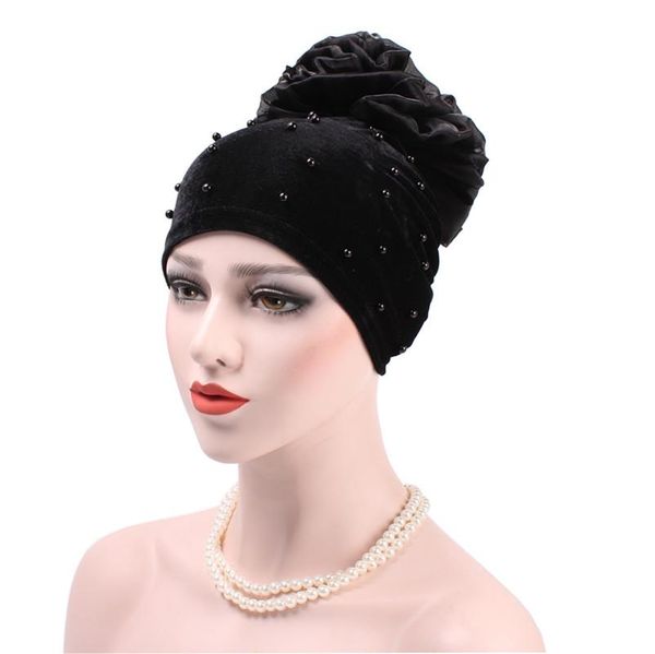 beanie/skull caps muslim women bead velvet big flower turban hat cancer bandanas chemo beanies headwear headwrap hijab hair accessories, Blue;gray
beanie/skull caps muslim women bead velvet big flower turban hat cancer bandanas chemo beanies headwear headwrap hijab hair accessories, Blue;gray