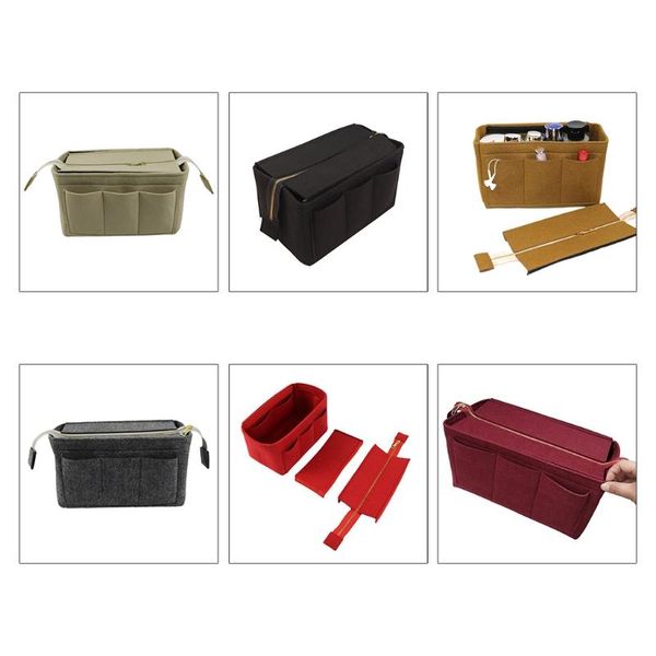 cosmetic bags & cases d0lf felt bag purse organizer insert with detachable zipper cover multipurpose handbag tote shaper makeup storage
cosmetic bags & cases d0lf felt bag purse organizer insert with detachable zipper cover multipurpose handbag tote shaper makeup storage