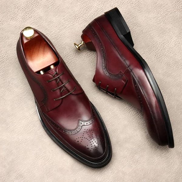 luxury brogue shoes italian cow leather dress shoes mens fashion lace-up black brown wedding office formal oxford shoes for men
luxury brogue shoes italian cow leather dress shoes mens fashion lace-up black brown wedding office formal oxford shoes for men