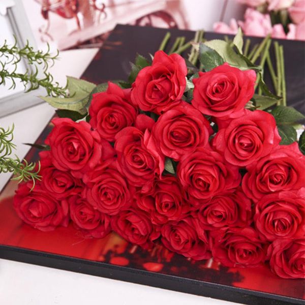 fake flowers artificial 11pcs/lot pu mini rose flower real touch wedding bouquet home decor decorative & wreaths
fake flowers artificial 11pcs/lot pu mini rose flower real touch wedding bouquet home decor decorative & wreaths