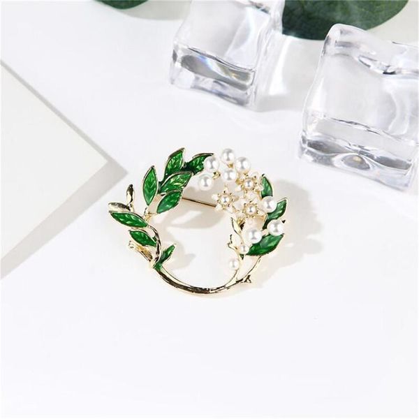 pins, brooches fashion high-grade dripping glaze lily of the valley imitation pearls brooch gardenia creative simple female accessories, Gray
pins, brooches fashion high-grade dripping glaze lily of the valley imitation pearls brooch gardenia creative simple female accessories, Gray