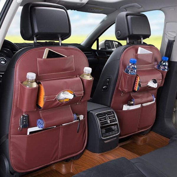 car organizer seat back bag storage ipad phone holder multi-pocket leather black
car organizer seat back bag storage ipad phone holder multi-pocket leather black