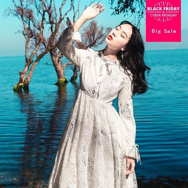 casual dresses 2021 fashion brand mori girl hollow cut flower lace dress female slim was thin seaside holiday wj1942, Black;gray
casual dresses 2021 fashion brand mori girl hollow cut flower lace dress female slim was thin seaside holiday wj1942, Black;gray