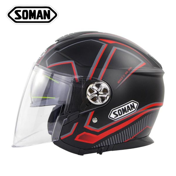 motorcycle helmets black red line half face electric casco moto motor sm519
motorcycle helmets black red line half face electric casco moto motor sm519