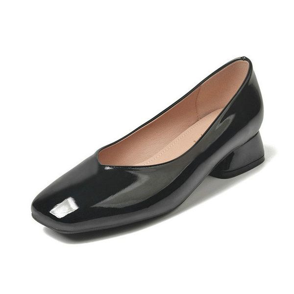 black square toe high heels slip-on patent leather womens shoes v mouth ol work loose large size 35-45 zapatos mujer dress
black square toe high heels slip-on patent leather womens shoes v mouth ol work loose large size 35-45 zapatos mujer dress