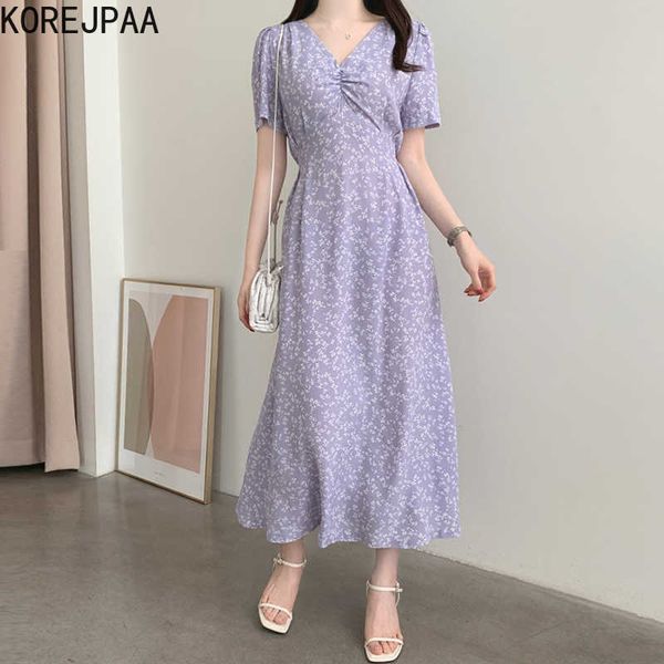 korejpaa women dress summer korean chic gentle temperament v-neck floral embossed design lace-up waist slimming vestidos 210526, Black;gray
korejpaa women dress summer korean chic gentle temperament v-neck floral embossed design lace-up waist slimming vestidos 210526, Black;gray
