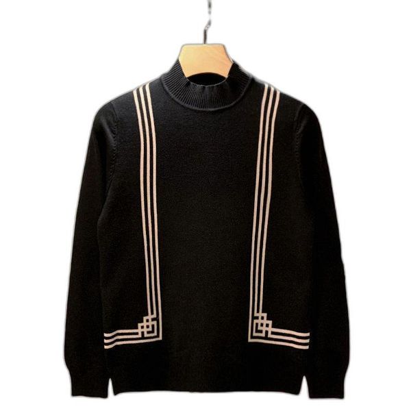 men's sweaters men 's pullover versatile half-high collar bottoming sweater autumn winter retro youth fashion slim fit inner wear, White;black
men's sweaters men 's pullover versatile half-high collar bottoming sweater autumn winter retro youth fashion slim fit inner wear, White;black