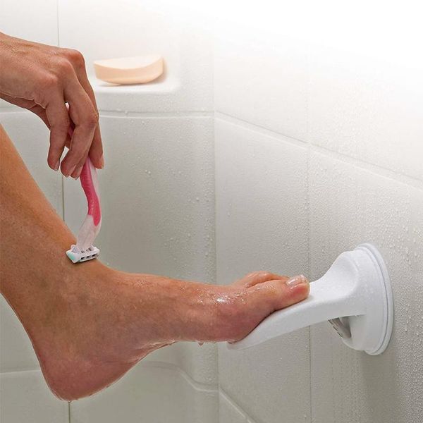 labor saving holder shaving leg suction cup grip mat stool rack non slip aid bathroom shower accessories washing foot rest bath mats 
labor saving holder shaving leg suction cup grip mat stool rack non slip aid bathroom shower accessories washing foot rest bath mats