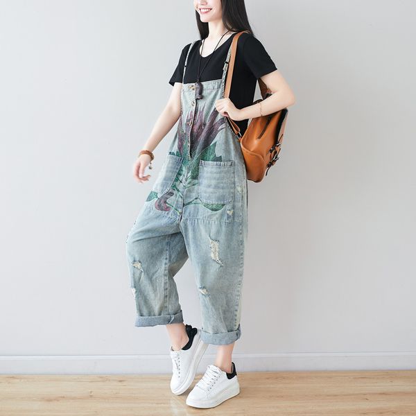 women's jumpsuits & rompers female wide jean overalls, cowboy torn jeans with big-size holes and pockets, crotch pants dq1y, Black;white
women's jumpsuits & rompers female wide jean overalls, cowboy torn jeans with big-size holes and pockets, crotch pants dq1y, Black;white