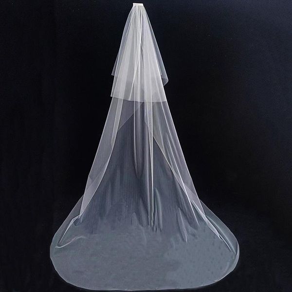 bridal veils elegant wedding accessories 3 meter 2 layer veil white ivory simple with comb wed, Black
bridal veils elegant wedding accessories 3 meter 2 layer veil white ivory simple with comb wed, Black