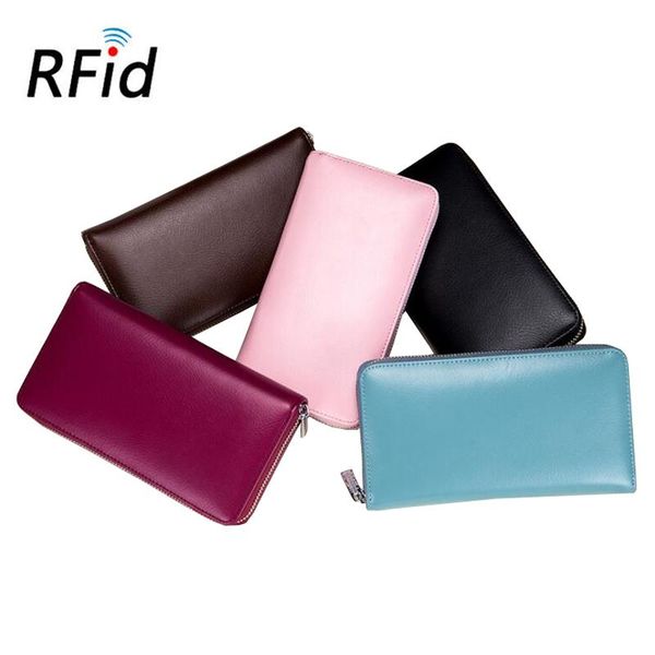 card holders western rfid candy colour leather organ design large capacity men women holder bag purse wallet, Brown;gray
card holders western rfid candy colour leather organ design large capacity men women holder bag purse wallet, Brown;gray