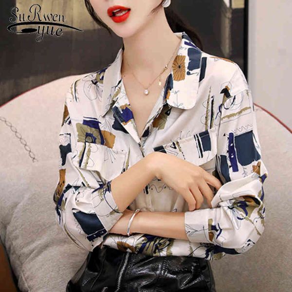 korean fashion clothing autumn long sleeve women shirt vintage elegant high street print 6766 50 210521, White
korean fashion clothing autumn long sleeve women shirt vintage elegant high street print 6766 50 210521, White