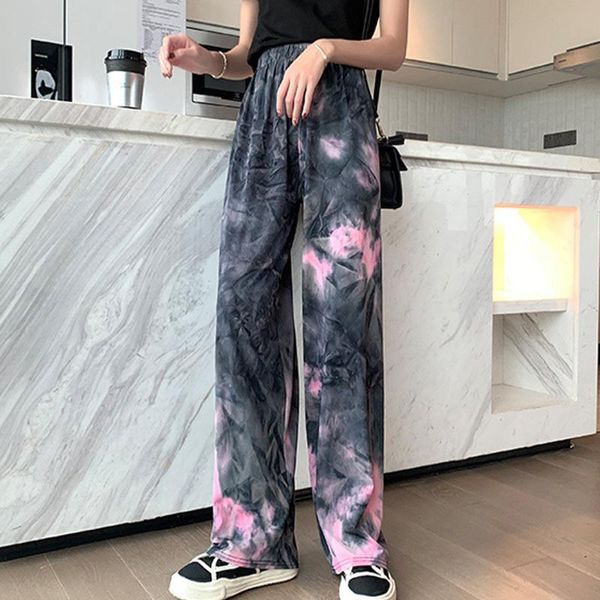 women's pants & capris summer casual trend gradient female tie-dye loose wide-leg korean fashion streetwear high waist trousers womens, Black;white
women's pants & capris summer casual trend gradient female tie-dye loose wide-leg korean fashion streetwear high waist trousers womens, Black;white