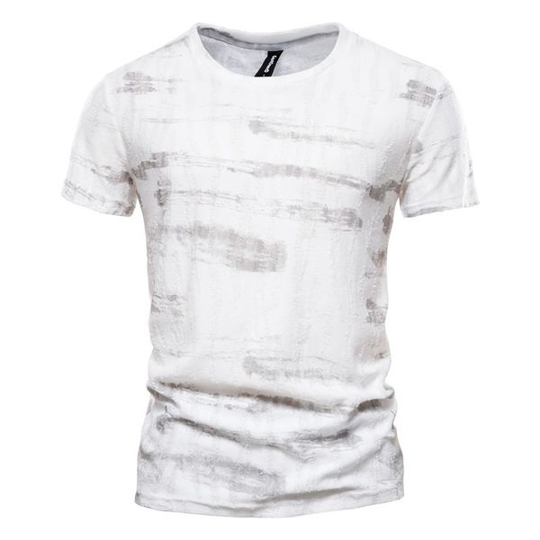 2021 new print t-shirt male casual personality cotton short sleeve fashion broken hole t-shirt, White;black
2021 new print t-shirt male casual personality cotton short sleeve fashion broken hole t-shirt, White;black