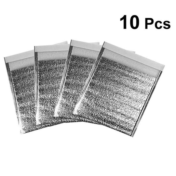 food savers & storage containers 10pcs disposable insulation bag thick aluminum foil fast fresh keeping take out pouch with sticker
food savers & storage containers 10pcs disposable insulation bag thick aluminum foil fast fresh keeping take out pouch with sticker