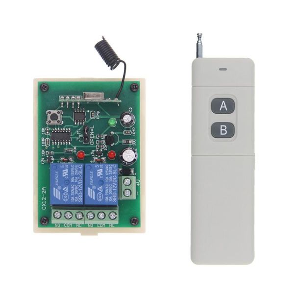 smart home control 3000m long distance dc 12v 24v 2 ch 2ch rf wireless remote switch system,transmitter + receiver,315/433 mhz
smart home control 3000m long distance dc 12v 24v 2 ch 2ch rf wireless remote switch system,transmitter + receiver,315/433 mhz