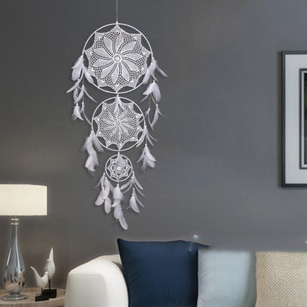 three circle lace dream catcher wedding decoration handmade creative wall decorative objects & figurines
three circle lace dream catcher wedding decoration handmade creative wall decorative objects & figurines