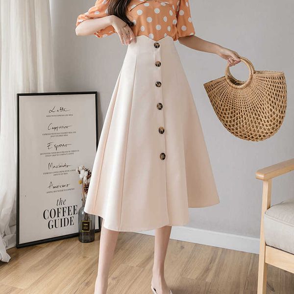 faldas mujer moda empire button zipper split skirt women korean style summer plus size clothes skirts womens jupe femme 210615, Black
faldas mujer moda empire button zipper split skirt women korean style summer plus size clothes skirts womens jupe femme 210615, Black