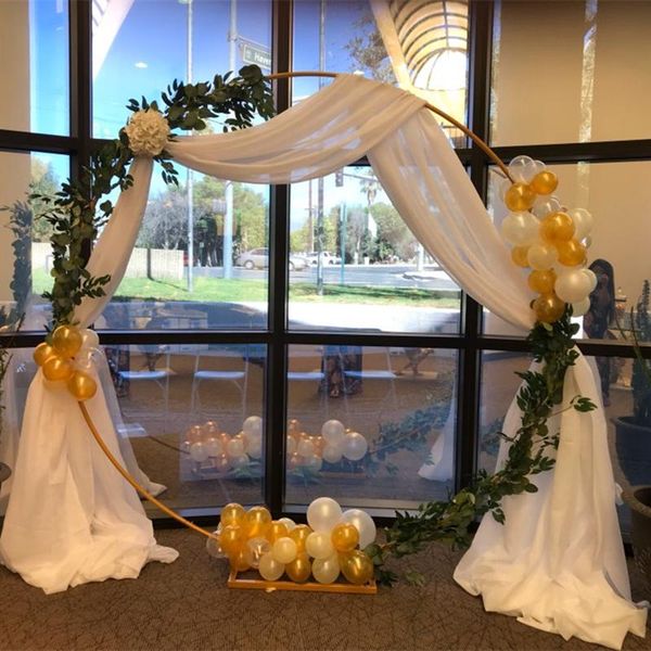 party decoration wedding arch background wrought iron shelf decorative props round flower with frame circle
party decoration wedding arch background wrought iron shelf decorative props round flower with frame circle