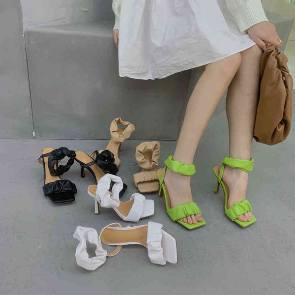 slippers fashion women sandals open toe casual ankle strap solid color green/white/beige/black elegant high heels 2ymk
slippers fashion women sandals open toe casual ankle strap solid color green/white/beige/black elegant high heels 2ymk