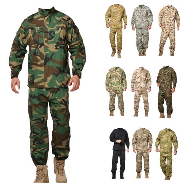 wholesale tactical camouflage uniform army men special forces military work wear soldier training clothes sets hunting, Camo
wholesale tactical camouflage uniform army men special forces military work wear soldier training clothes sets hunting, Camo