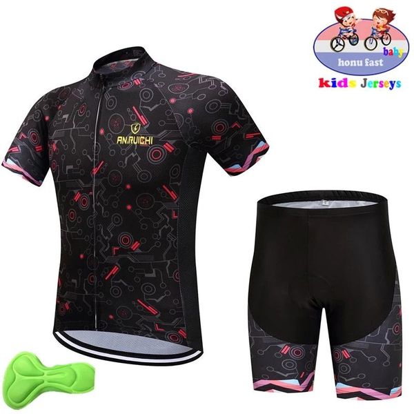 racing sets children's bicycle quick-drying breathable short-sleeved suit boys mountain bike cycling clothes ropa ciclismo sportswear k, Black;blue
racing sets children's bicycle quick-drying breathable short-sleeved suit boys mountain bike cycling clothes ropa ciclismo sportswear k, Black;blue