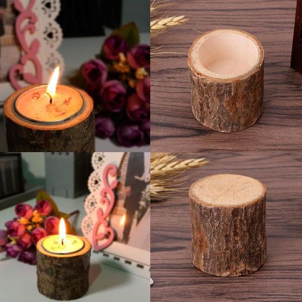candle holders 1pc wooden candlestick holder plant flower plot crafts pile rustic ornament tealight stand
candle holders 1pc wooden candlestick holder plant flower plot crafts pile rustic ornament tealight stand