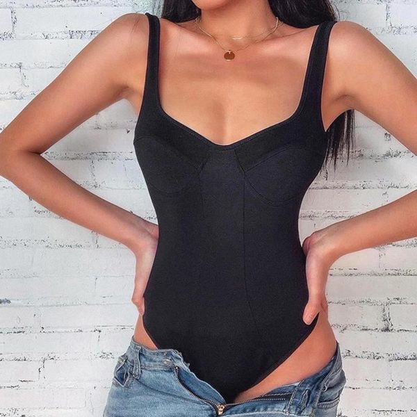 women's tanks & camis women spaghetti strap bodysuit slim party club sleeveless summer romper skinny solid lady casual, White
women's tanks & camis women spaghetti strap bodysuit slim party club sleeveless summer romper skinny solid lady casual, White