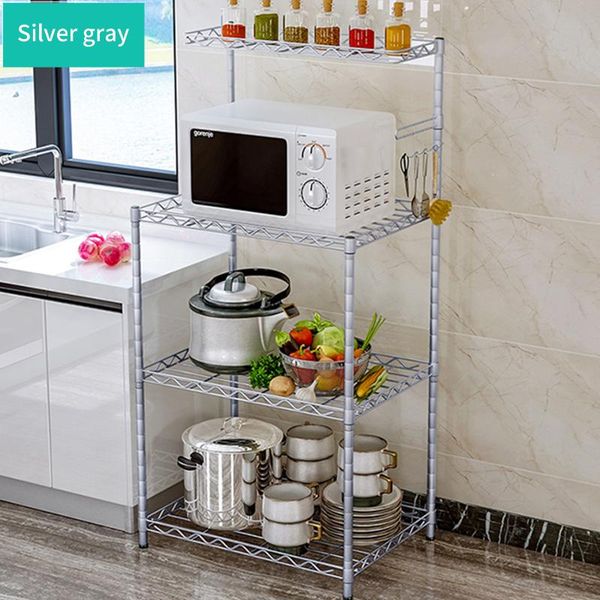 hooks & rails organizer kitchen microwave oven shelf metal multi function stand 4 layers space saving rack for bathroom storage
hooks & rails organizer kitchen microwave oven shelf metal multi function stand 4 layers space saving rack for bathroom storage