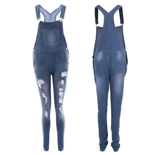 women's jumpsuits & rompers denim casual adjustable strap ripped distressed original overalls femme pocket woman tight calf jeans, Black;white
women's jumpsuits & rompers denim casual adjustable strap ripped distressed original overalls femme pocket woman tight calf jeans, Black;white