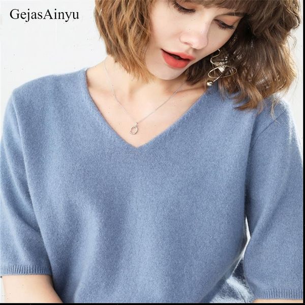cashmere knitted pullover sweter women sweaters short sleeve v neck winter pull femme, White;black
cashmere knitted pullover sweter women sweaters short sleeve v neck winter pull femme, White;black