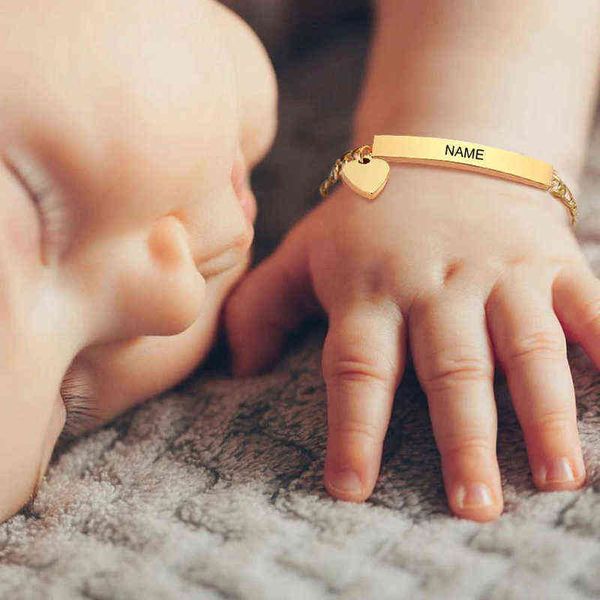 personalized baby bar bracelet custom name for children infant boy girls stainless steel love angle mom to daughter/son, Golden;silver
personalized baby bar bracelet custom name for children infant boy girls stainless steel love angle mom to daughter/son, Golden;silver