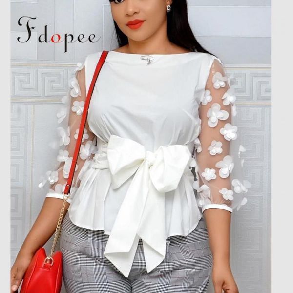 autumn womens and blouses casual streetwear five sleeve solid color collect waist o-neck thin comfort women's & shirts, White
autumn womens and blouses casual streetwear five sleeve solid color collect waist o-neck thin comfort women's & shirts, White