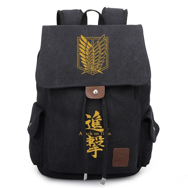 backpack rucksack attack on titan scouting legion cartoon student school bag casual travel lapshoulder 
backpack rucksack attack on titan scouting legion cartoon student school bag casual travel lapshoulder
