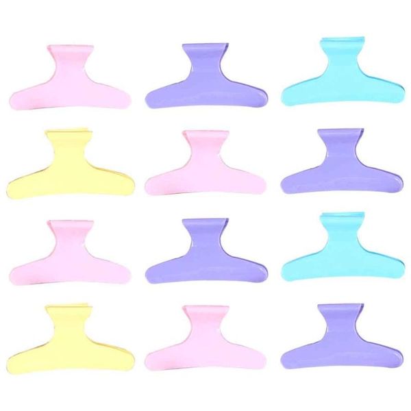 hair clips 24pcs clamps non-slip chic styling claw supplies accessory for salon (random color)
hair clips 24pcs clamps non-slip chic styling claw supplies accessory for salon (random color)